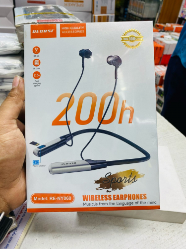Recrsi RE-NY060 200 Hours Bluetooth Neckband
